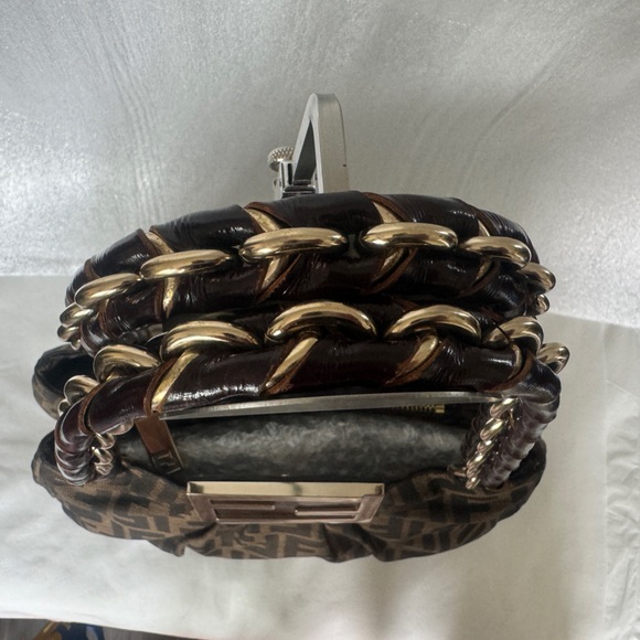 Authentic FENDI Mia Zucca Tote Bag - Picture 14 of 14